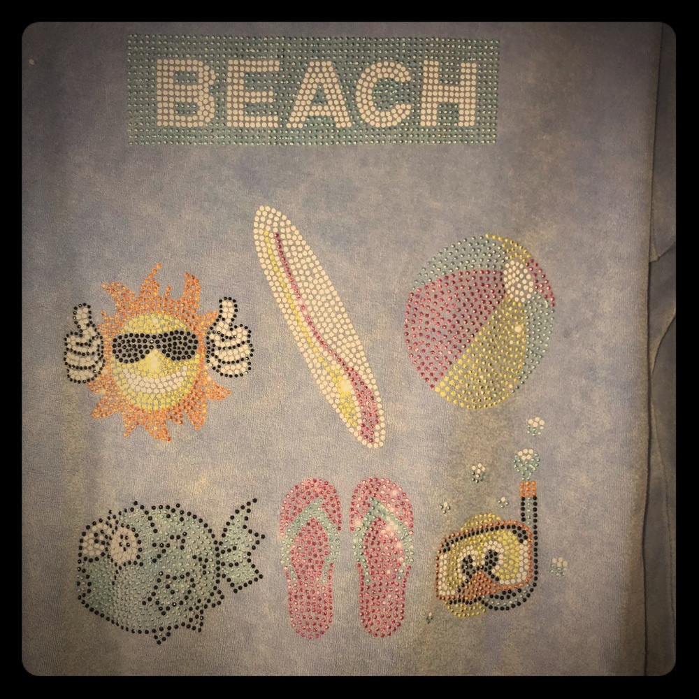 Butter sweatshirt, purple/blue